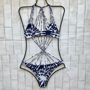 Mikoh SEYCHELLES String Detail Monokini One Piece